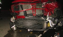 Liepojos gatvėje susidūrė "Audi" ir "Suzuki"