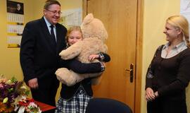 Lietuvos atstovei  "Vaikų Eurovizijoje" - meškinas