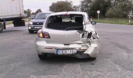 Girto vilkiko vairuotojo sukelta avarija