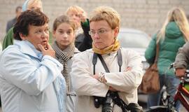 Juodkrantėje liepsnojo ugnies skulptūros