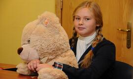 Lietuvos atstovei  "Vaikų Eurovizijoje" - meškinas