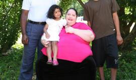 Sunkiausia pasaulyje mama nusprendė laikytis dietos