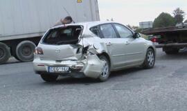 Girto vilkiko vairuotojo sukelta avarija