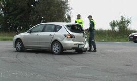 Girto vilkiko vairuotojo sukelta avarija