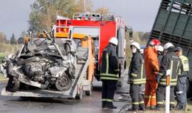 Avarija kelyje pražudė garbaus amžiaus vairuotoją