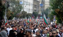 Bulgarijoje vėl vyko protestai prieš romus