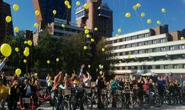 Dviračių žygis - &quot;Už organų donorystę! Už gyvenimą!&quot;