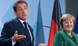 Nikolas Sarkozy ir Angela Merkel pristatys Europos gelbėjimo planą