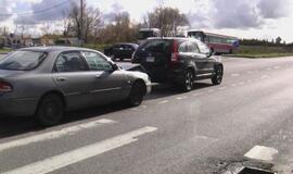 Neblaivaus vairuotojo sukelta avarija