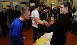 Pirmakursių krikštynos aukštojoje jūreivystės mokykloje