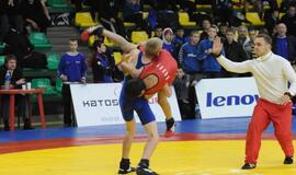 Klaipėdoje varžosi jaunieji imtynininkai