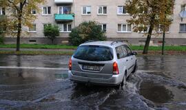 Potvynis Sausio 15-osios gatvėje