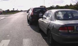 Neblaivaus vairuotojo sukelta avarija