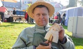 Derliaus šventėje Kretingoje - moliūgai milžinai