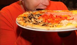 Vilniuje apiplėštas picų išvežiotojas