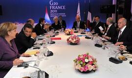 G20 lyderiai renkasi į pirmąjį viršūnių susitikimo renginį Kanuose