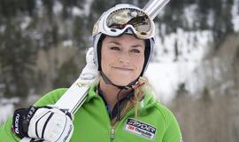 JAV kalnų slidininkė Lindsey Vonn skiriasi su vyru