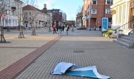 Stichijos padariniai Klaipėdoje