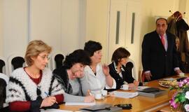 Meras susitiko su Armėnijos moterų politikių delegacija