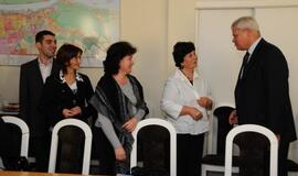 Meras susitiko su Armėnijos moterų politikių delegacija