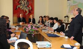 Meras susitiko su Armėnijos moterų politikių delegacija