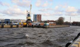 Stichijos padariniai Klaipėdoje