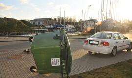 Stichijos padariniai Klaipėdoje