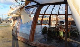 Stichijos padariniai Klaipėdoje