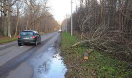 Stichijos padariniai Klaipėdoje