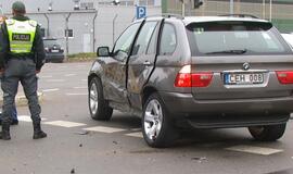 "Mercedes-Benz" ir BMW susidūrimas