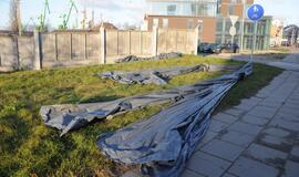 Stichijos padariniai Klaipėdoje