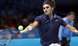 Rogeris Federeris baigiamajame ATP sezono turnyre iškovojo trečiąją pergalę