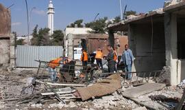 Damaske per sprogimus žuvo ne mažiau kaip 40 žmonių