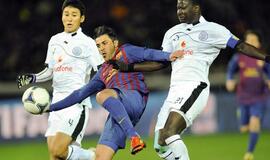 "FC Barcelona" puolėjas Davidas Villa į aikštę gali grįžti po 4-5 mėnesių