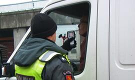 Policijos reidas Tarptautinėje jūrų perkėloje