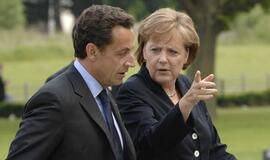 Angela Merkel  Prancūzijos prezidento rinkimuose parems Nikolia Sarkozi