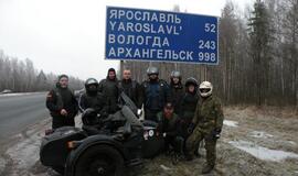 Motociklais - į Rusiją