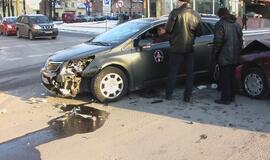 Avarija S. Daukanto ir Naujosios Uosto g.