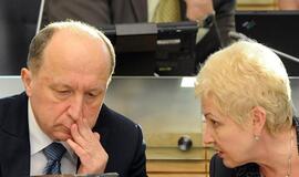 Premjeras apie "tariamus dokumentus, iš kurių galima tariamai įžiūrėti kokį tai Seimo Pirmininkės sūnaus nusižengimą"