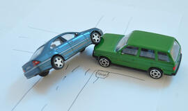 Trečdalis avarijų - netoli namų