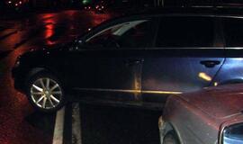 Girtas kariškis, važiavęs su švyturėliais, sukėlė avariją