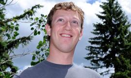 Marko Zuckerbergo alga nuo 0,5 mln. sumažės iki 1 dolerio