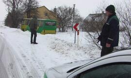 Autobuso avarija kelyje Plikiai-Jokūbavas