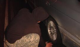 Girtas kariškis sukėlė avariją