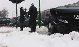 Per susidūrimą išsiskleidė 4 oro pagalvės