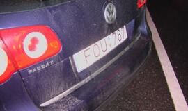 Girtas kariškis sukėlė avariją