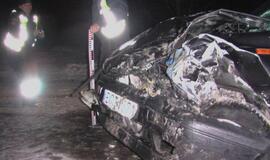 Avarija po vidurnakčio Melnragėje