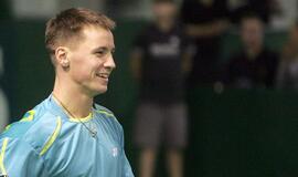 Ričardas Berankis Dalase įveikė pirmąjį barjerą