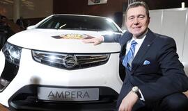 Europos metų automobiliu pripažintas elektra varomas "Opel Ampera"