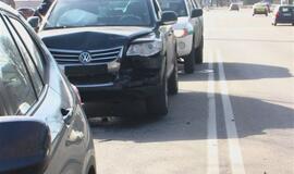 Prabangi avarija per žioplumą